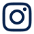 Instagram icon blue